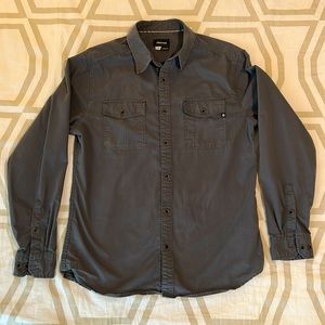 Marmot LS Button down shirt - Large - Dark/slate Gray - Two chest pockets